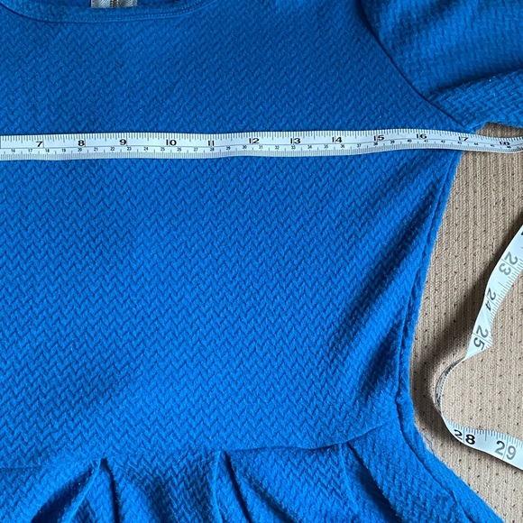 LulaRoe Royal Blue Vintage insp Dress Sm - Picture 4 of 9